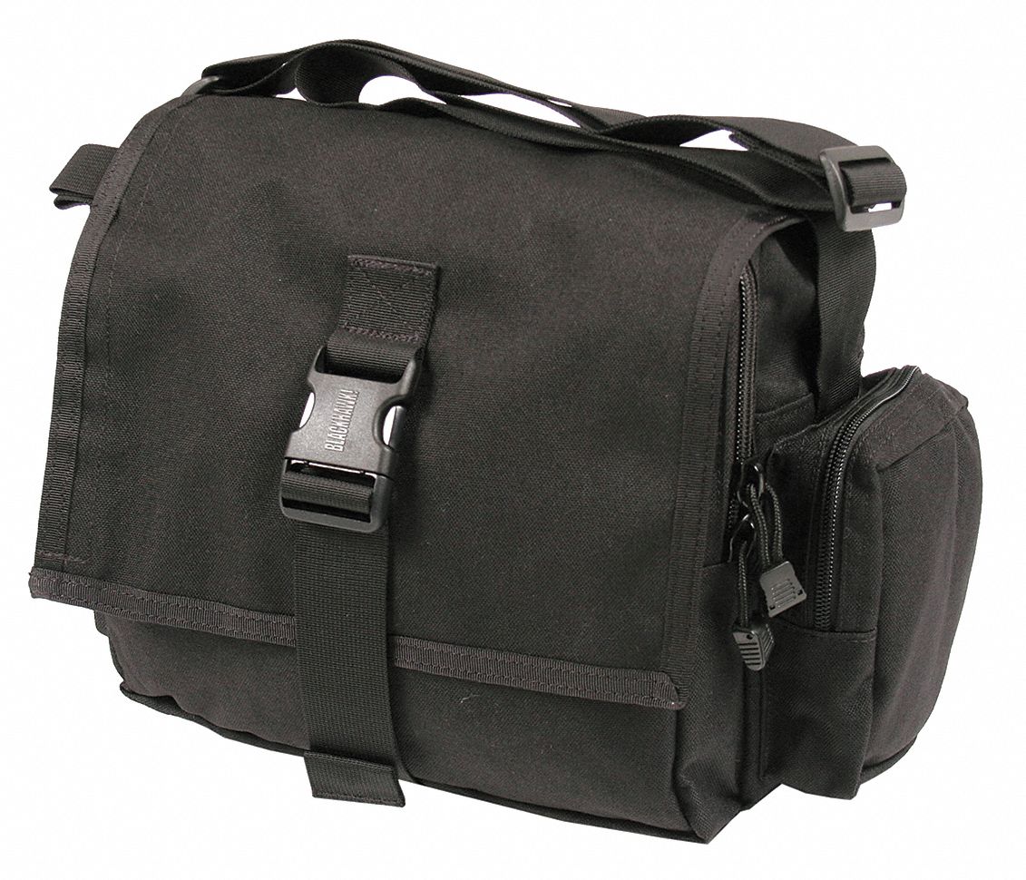 BLACKHAWK Battle Bag: Black, 1000 Denier Nylon - 11Z598|60BB02 - Grainger