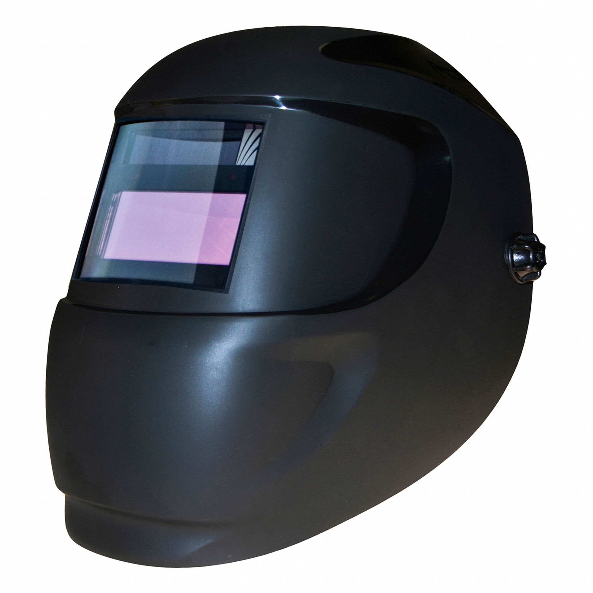 WELDING HELMET, SOLAR, BLACK, 6 SQ. IN. VIEWING AREA, ANSI Z87.1, Z94.3, CE