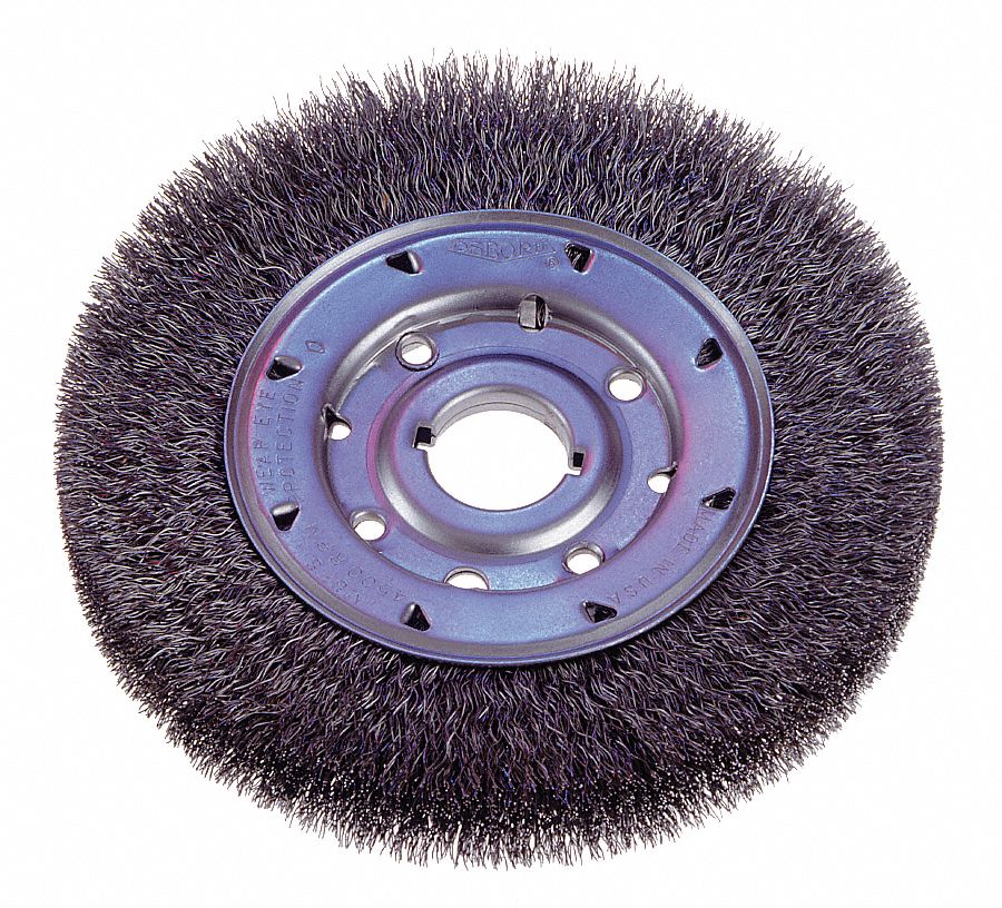 Osborn 1418600005 4500 RPM Abrasive Brushes Kit Silver