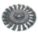 BROSSE CIR MET F/NOU M/MEUL H/V 4PO