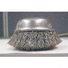 BRUSH WIRE CRIMP CUP .020 4IN