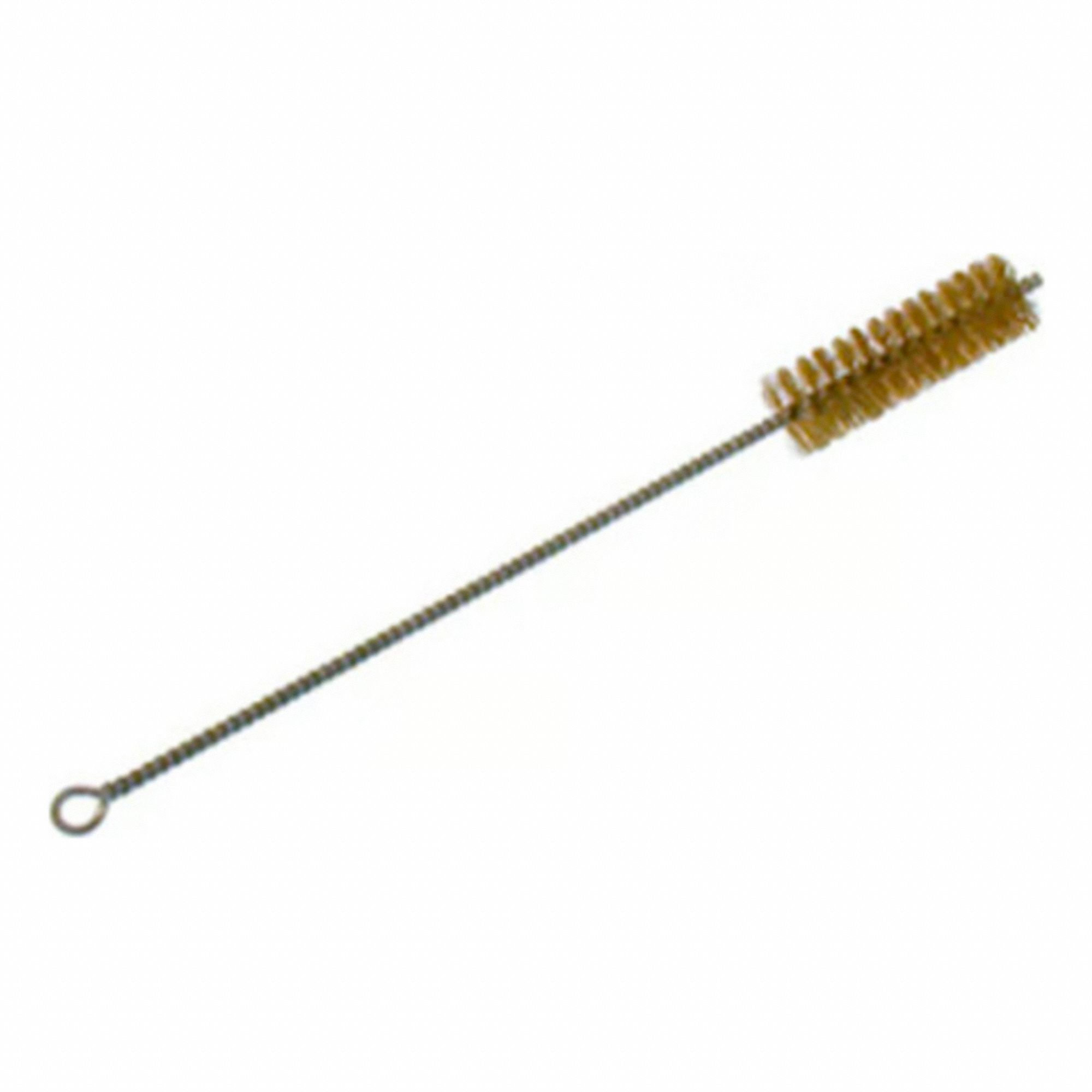 WIRE TUBE BRUSH, 2 IN BRUSH LENGTH X 8 IN OVERALL LENGTH
