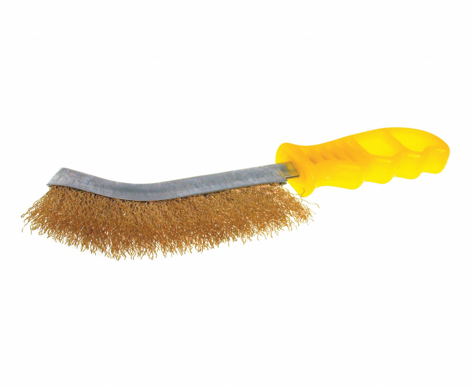 BRUSH SCRATCH PLASTIC 1X5-1/2 BRASS