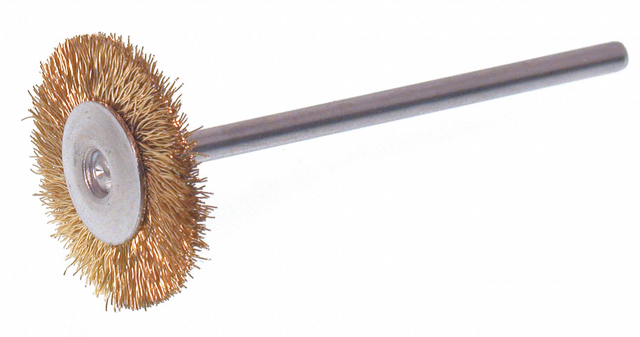 Brass Wire Wheel Brush