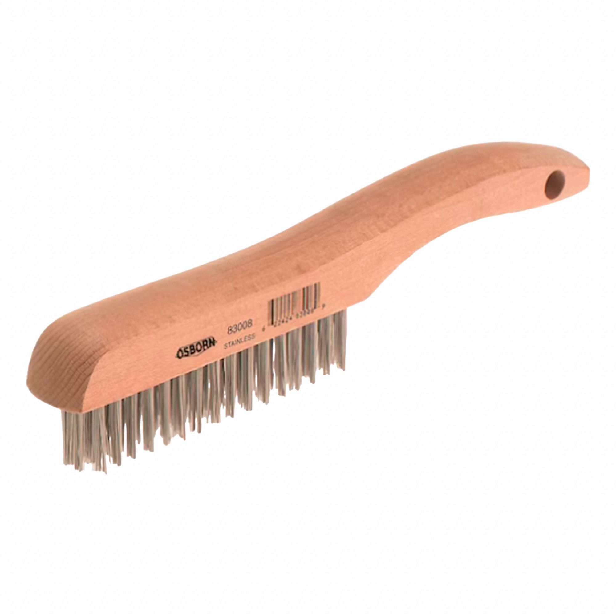 BRUSH SCRATCH SHOE HANDLE 10IN .014