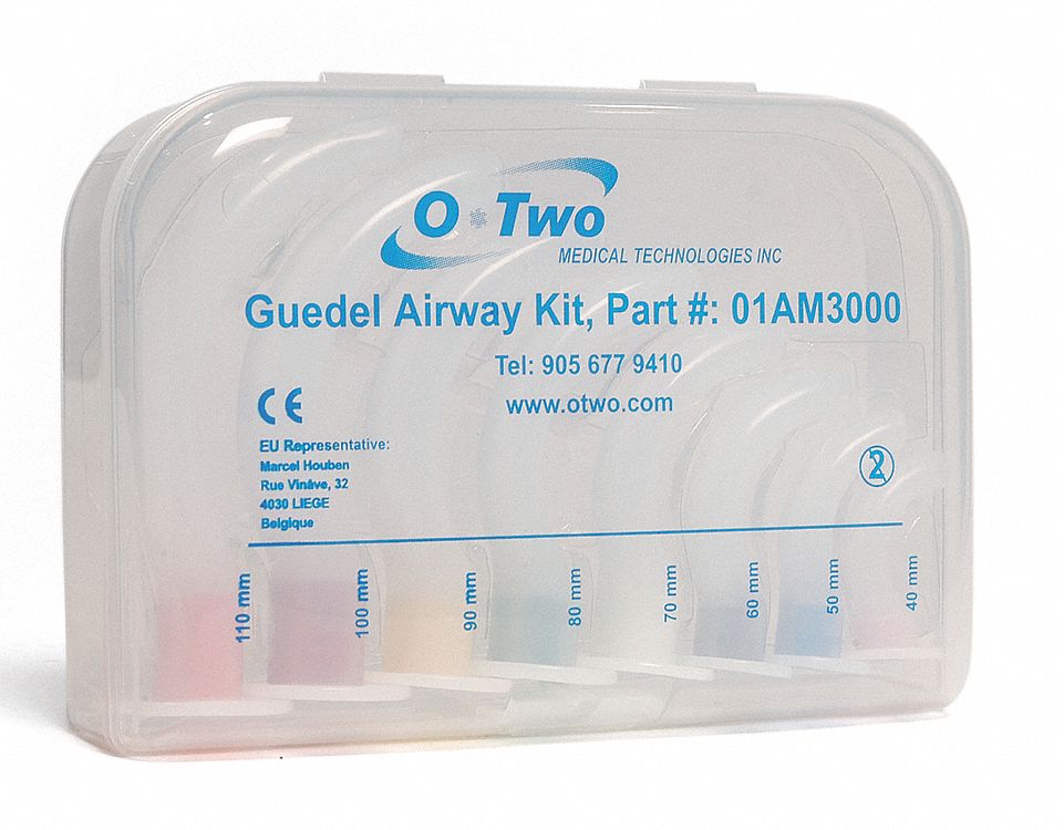 GUEDEL AIRWAY KIT SET OF 8