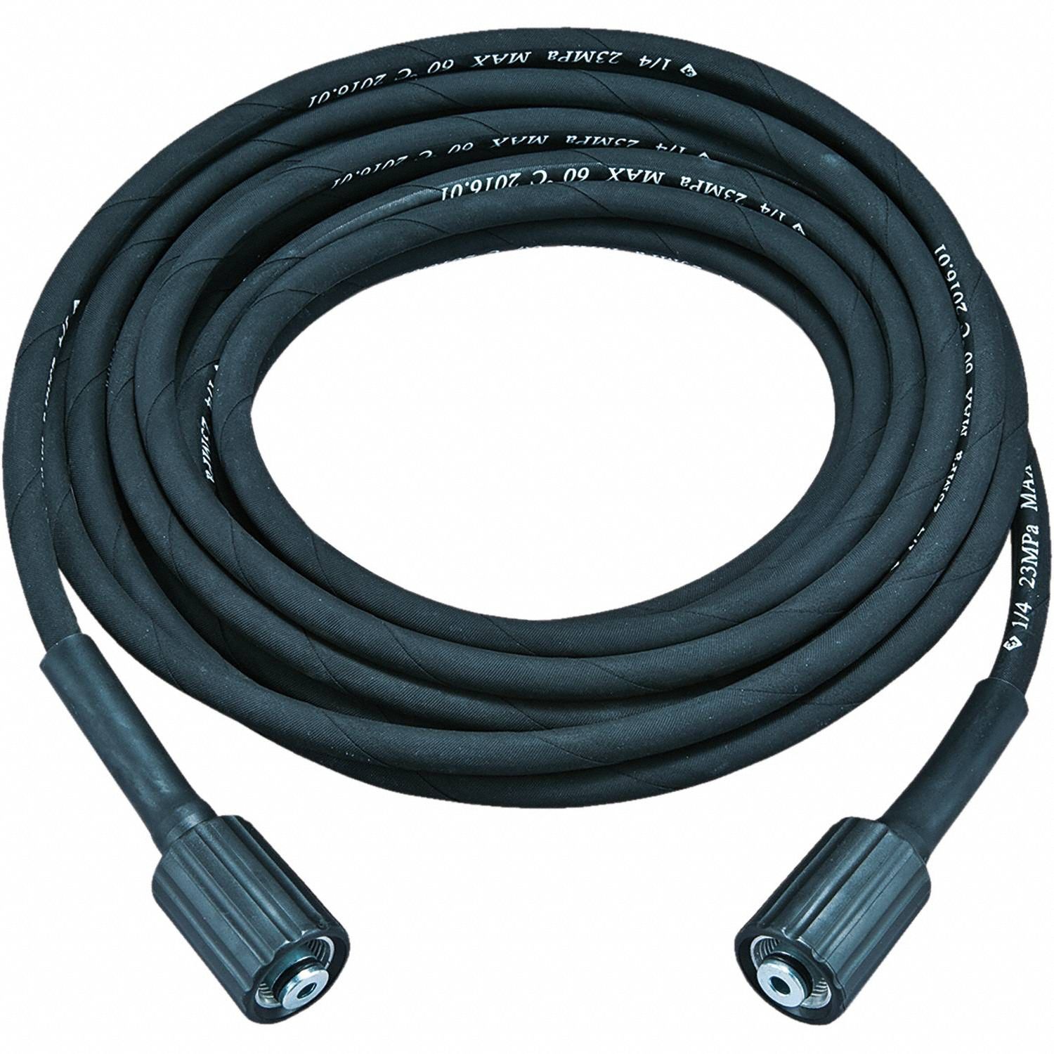 MAKITA Pressure Hose: Mfr Part # 126766-5, 16 ft Overall Lg, Compatible with Grainger Part # 412GA9. Key specifications — Compatible with Manufacturer Model Number: GWH01; Product Type: High‑Pressure Hose; Manufacturer Part Number: 126766-5.