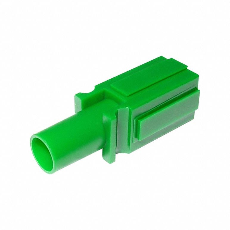 Socket Housing: PP10, Green, MPN 1204G1-BK
