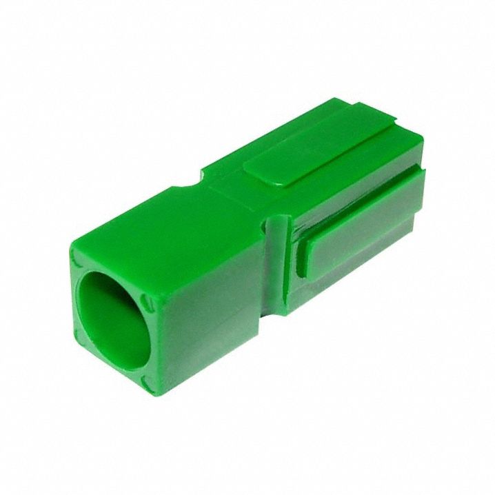 Pin Housing: PP10, Green, MPN 1205G1-BK