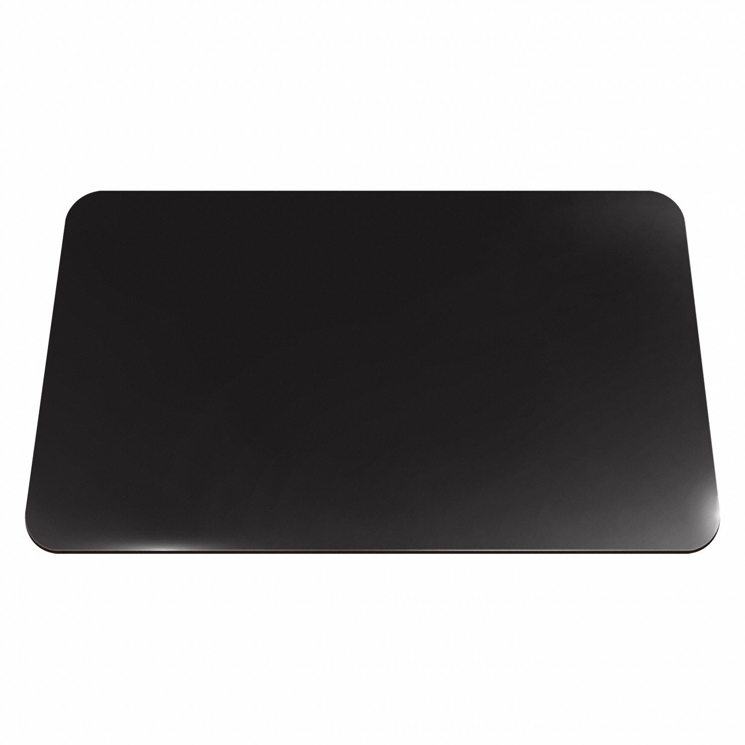Desk Protector: Biopolymer, Black, 20 in Overall Wd, 36 in Overall Lg