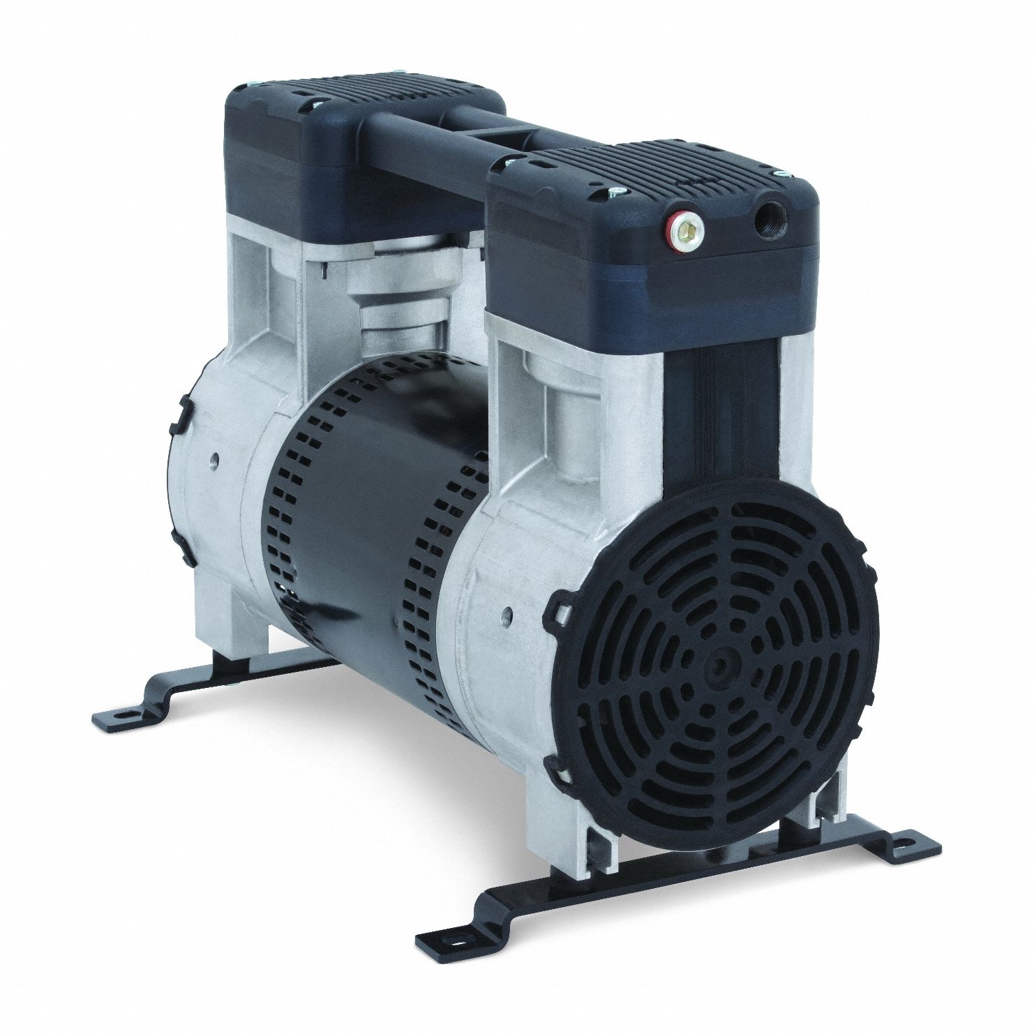 Piston Air Compressor: 2 hp, 1 Phase, 200-240V AC, 145 psi Max Continuous Pressure, 12 scfm