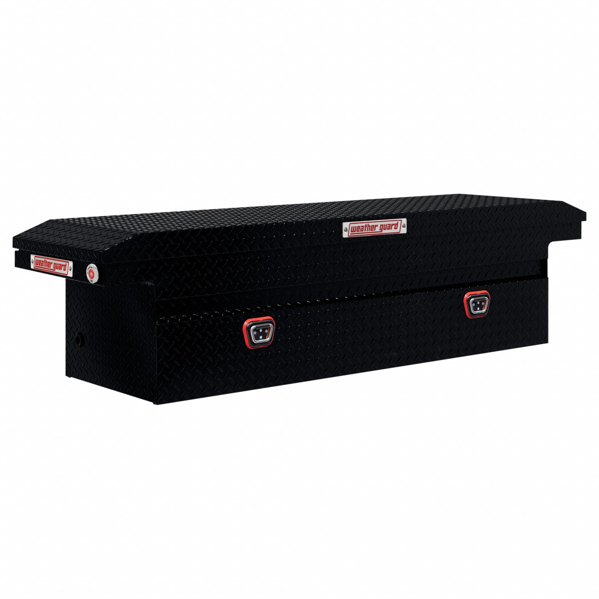 Crossover Truck Box: Crossover Truck Box, Single Lid Lid, 72 in Overall Wd, Aluminum