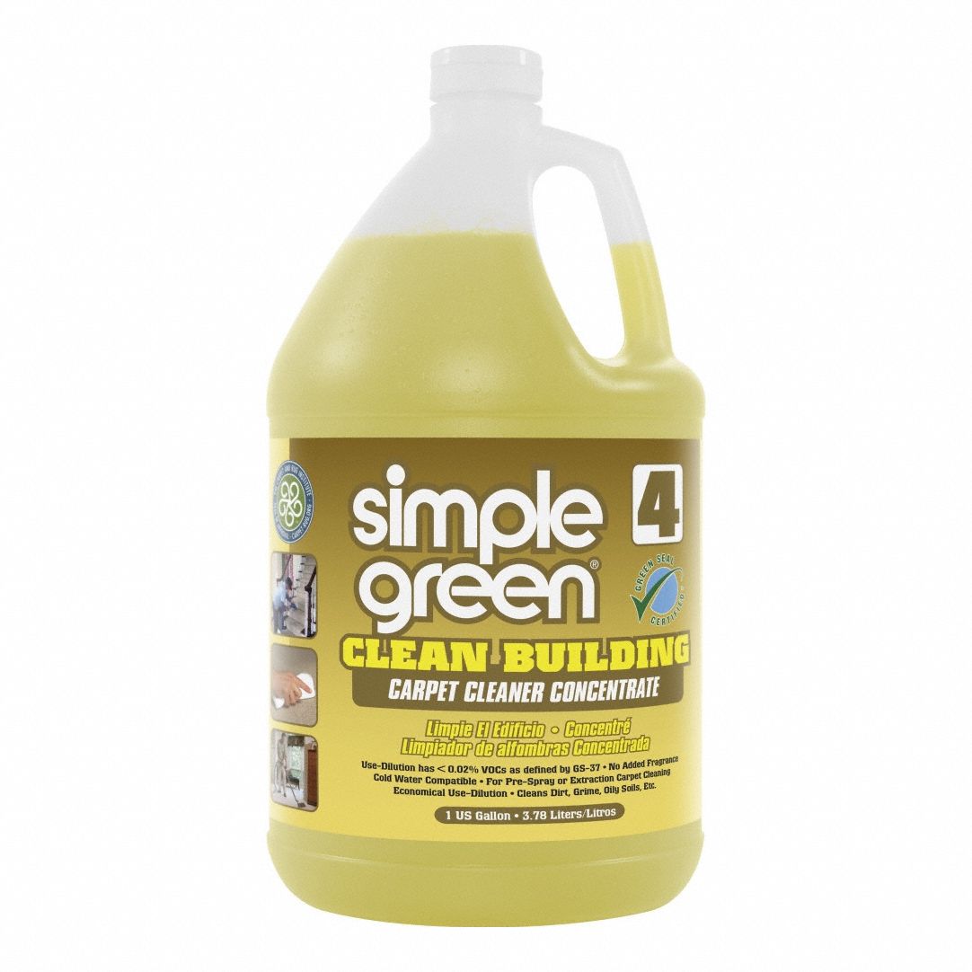 SIMPLE GREEN, Jug, 1 gal, Carpet Cleaner - 2GVN8|1210000211201 - Grainger