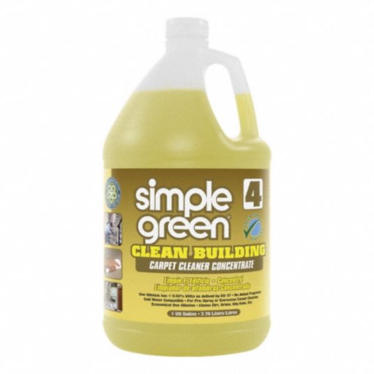 Simple Green, Jug, 1 Gal, Carpet Cleaner - 2gvn8