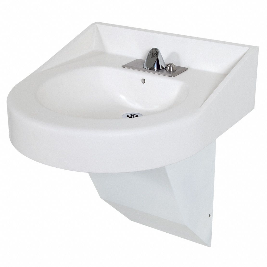 Wall-Mounted Washroom Sinks