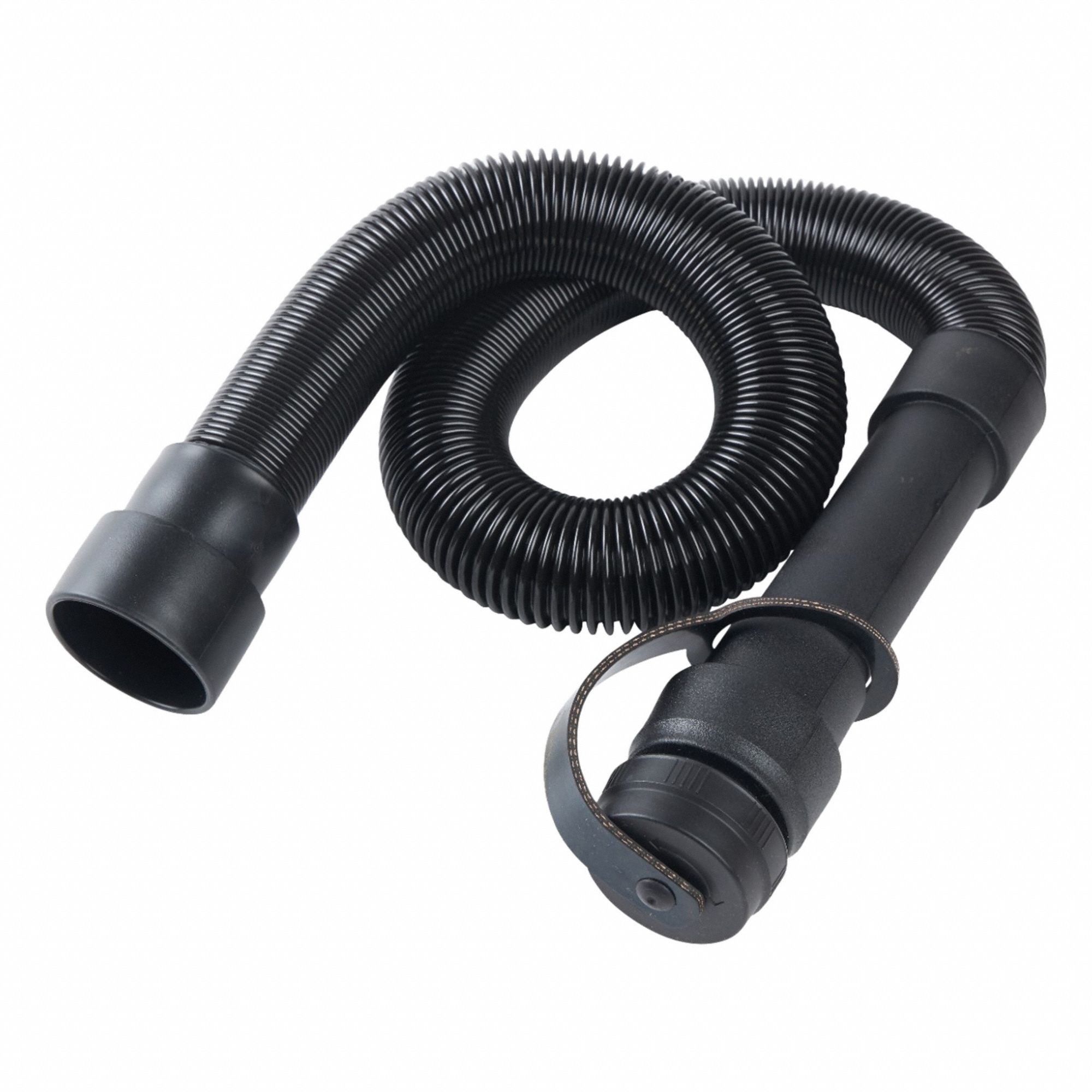 PVC material drain hose with drain cap