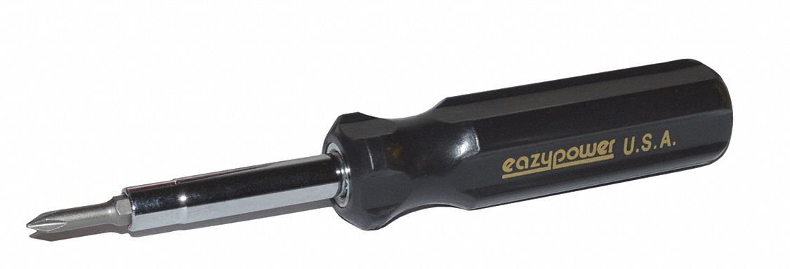Screwdriver 6-In-1 Black