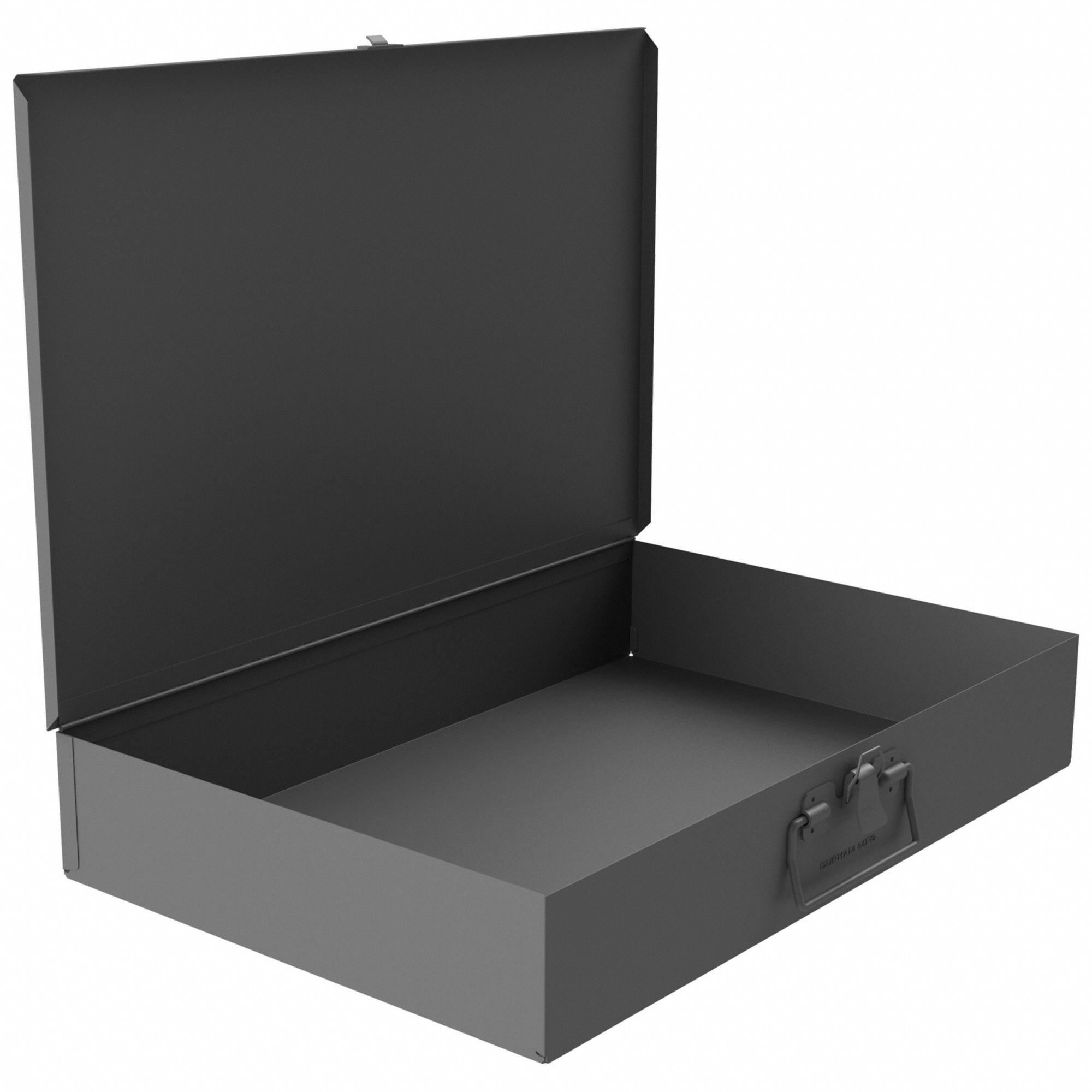 COMPARTMENT DRAWER, 18⅜ IN X 12½ IN X 3⅛ IN, 3 1/16 IN X 18 5/16 IN X 12 7/16 IN, GREY