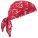 6710 TRIANGLE HAT, RED, UNIVERSAL, 9½ X 7 IN, COTTON, ACRYLIC, EVAPORATIVE, UP TO 4 HR