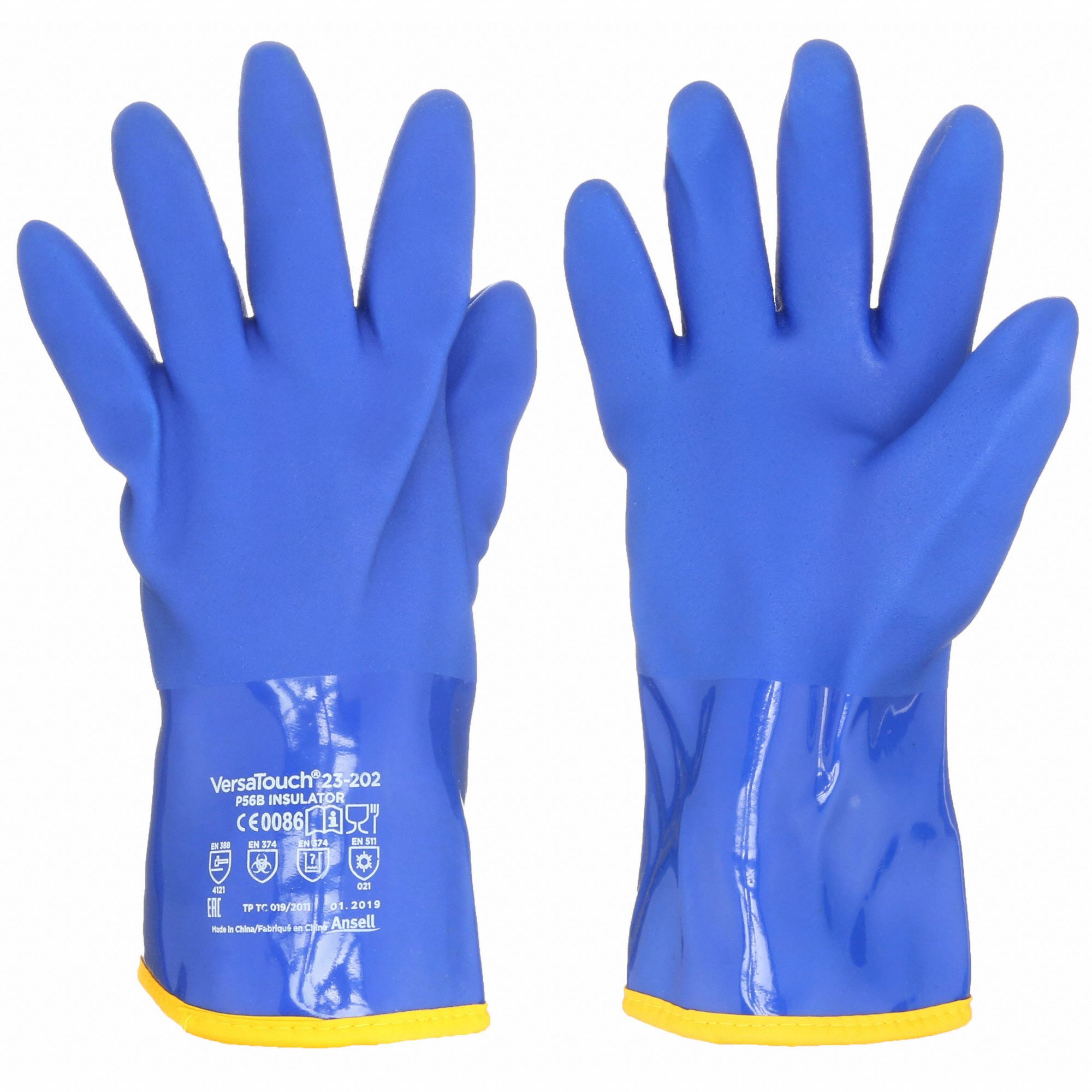 Chemical-Resistant Cold-Condition Insulated Gloves