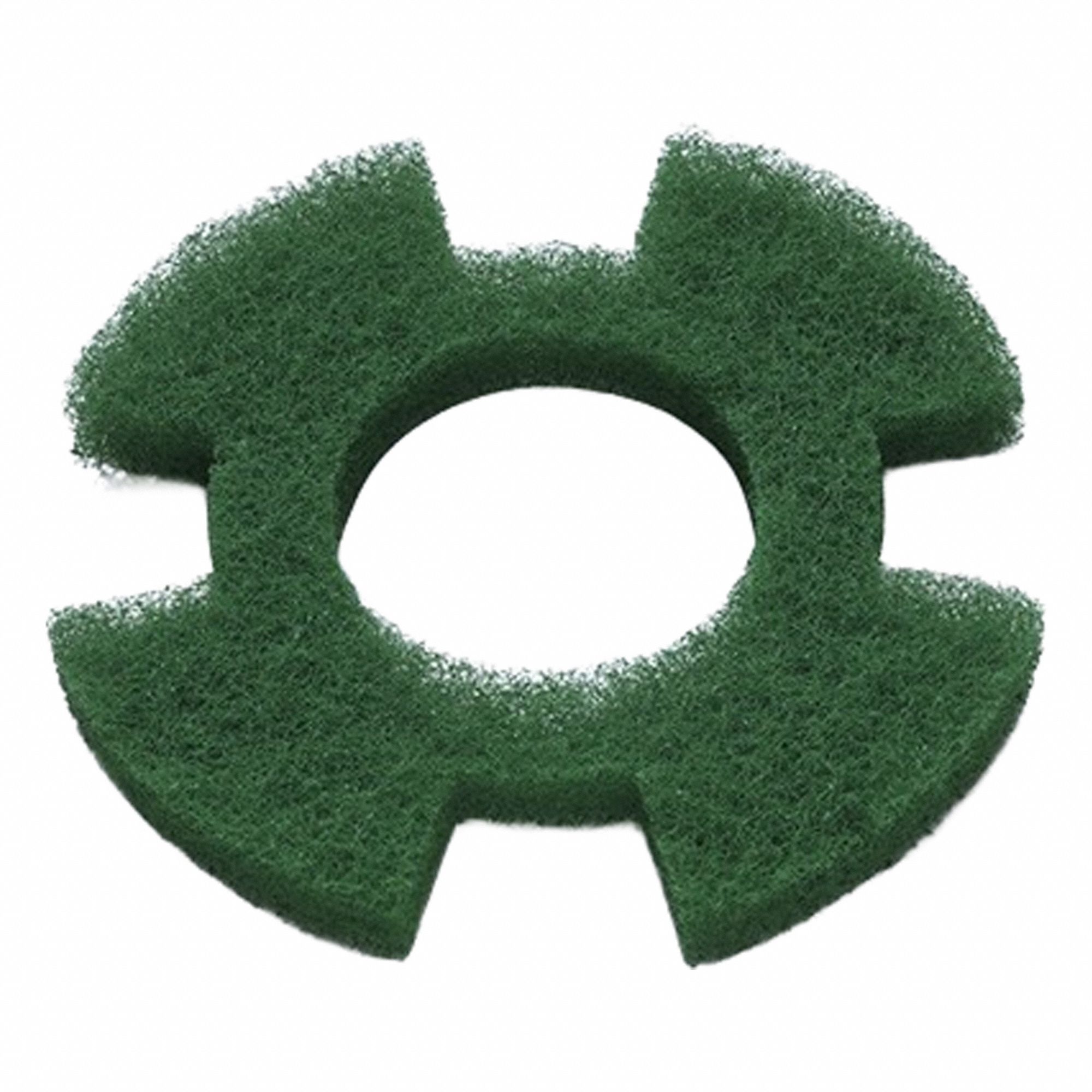 Scrubbing Pad 7 in dia Green