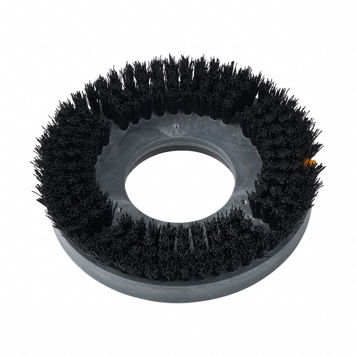 Rotary Brush: Round, 10 in Brush Dia, For Machine Size 20 in, Polypropylene, White