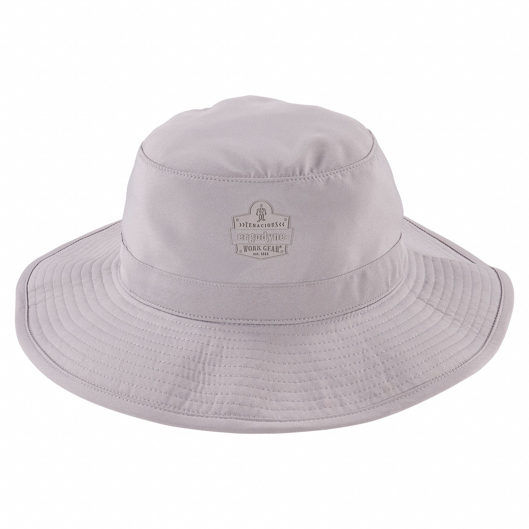 Bucket Hat: Gray, Universal, Bucket Hat Hat, Cooling, Polyester/Spandex