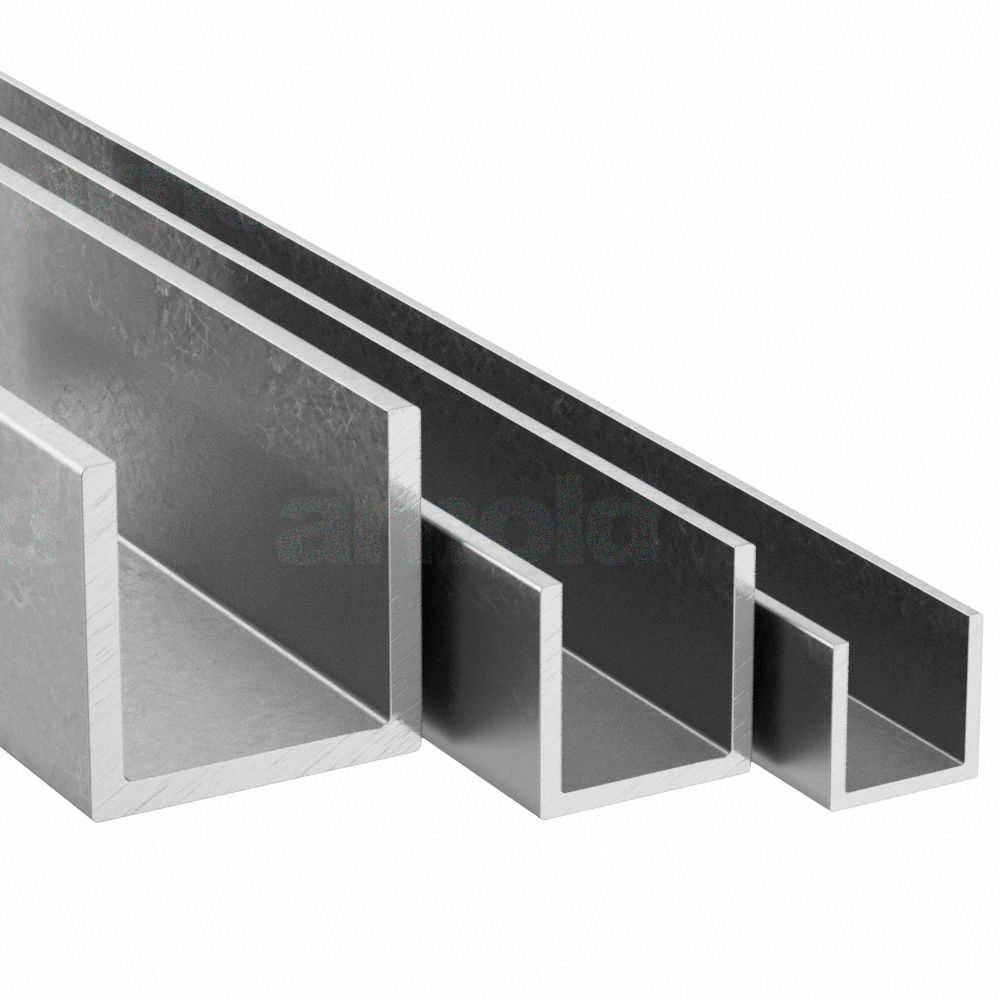Aluminum U-Channel Stock