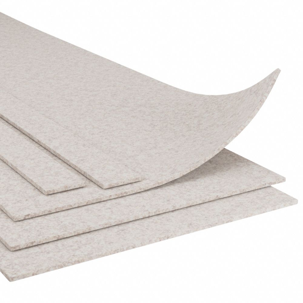 White Felt Sheets, Strips & Rolls - Grainger Industrial Supply