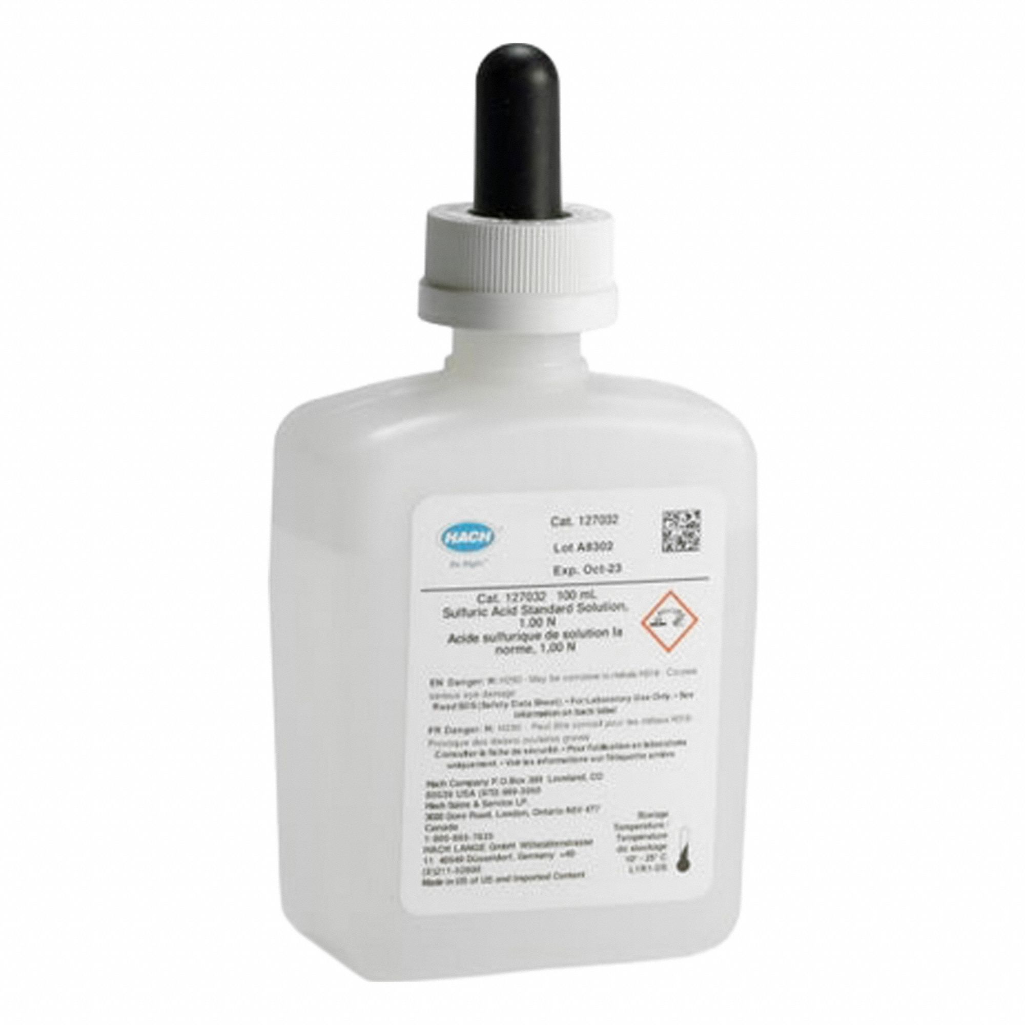 Sulfuric Acid Standard Solution 100 mL
