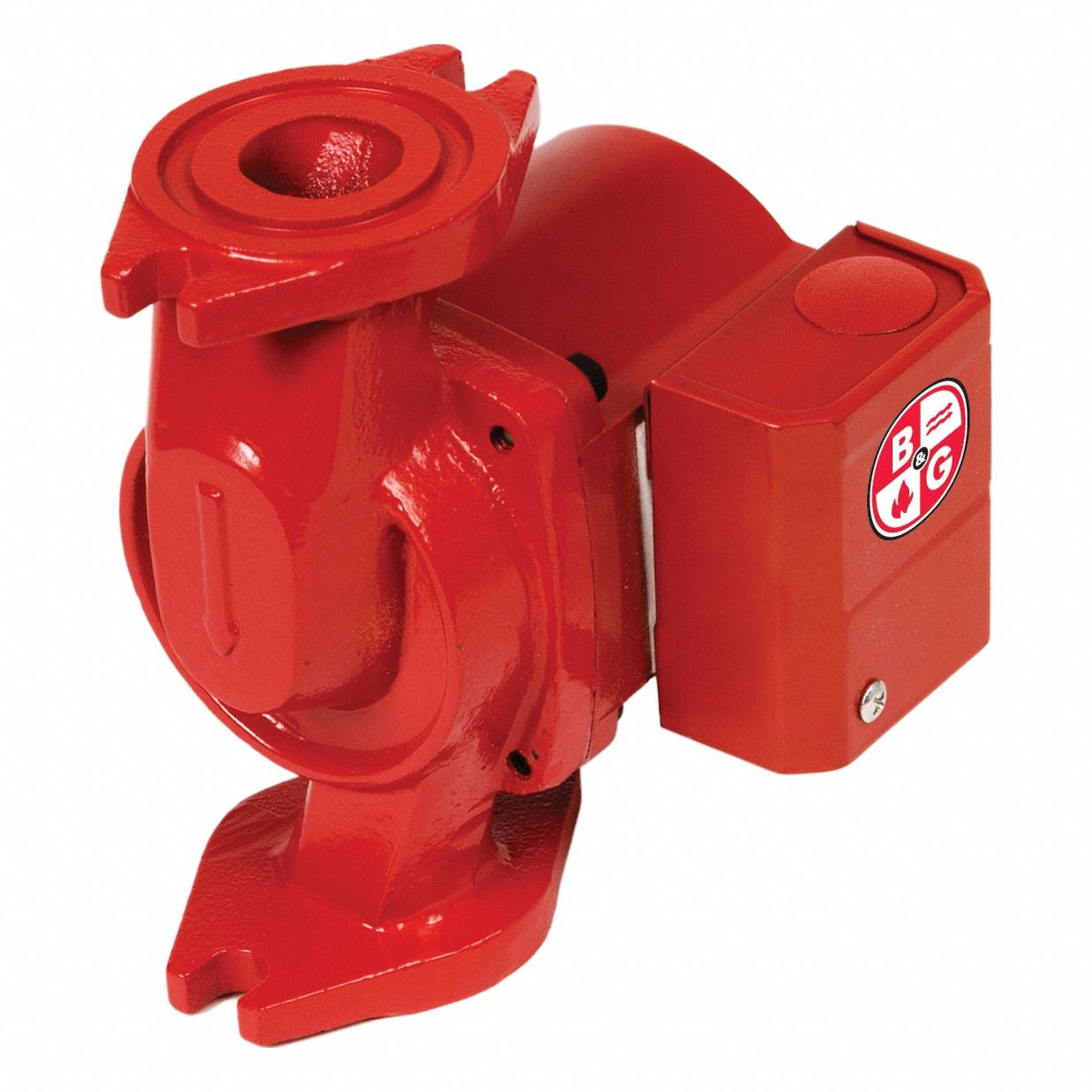 Hydronic Circulating Pump: Std, Bell & Gossett, Flanged, 1/25 HP, 15 ft  Max. Head