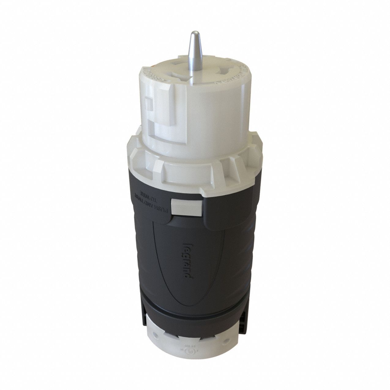 PASS & SEYMOUR, Non-NEMA, Black, Locking Connector - 901M92|CS6364C ...