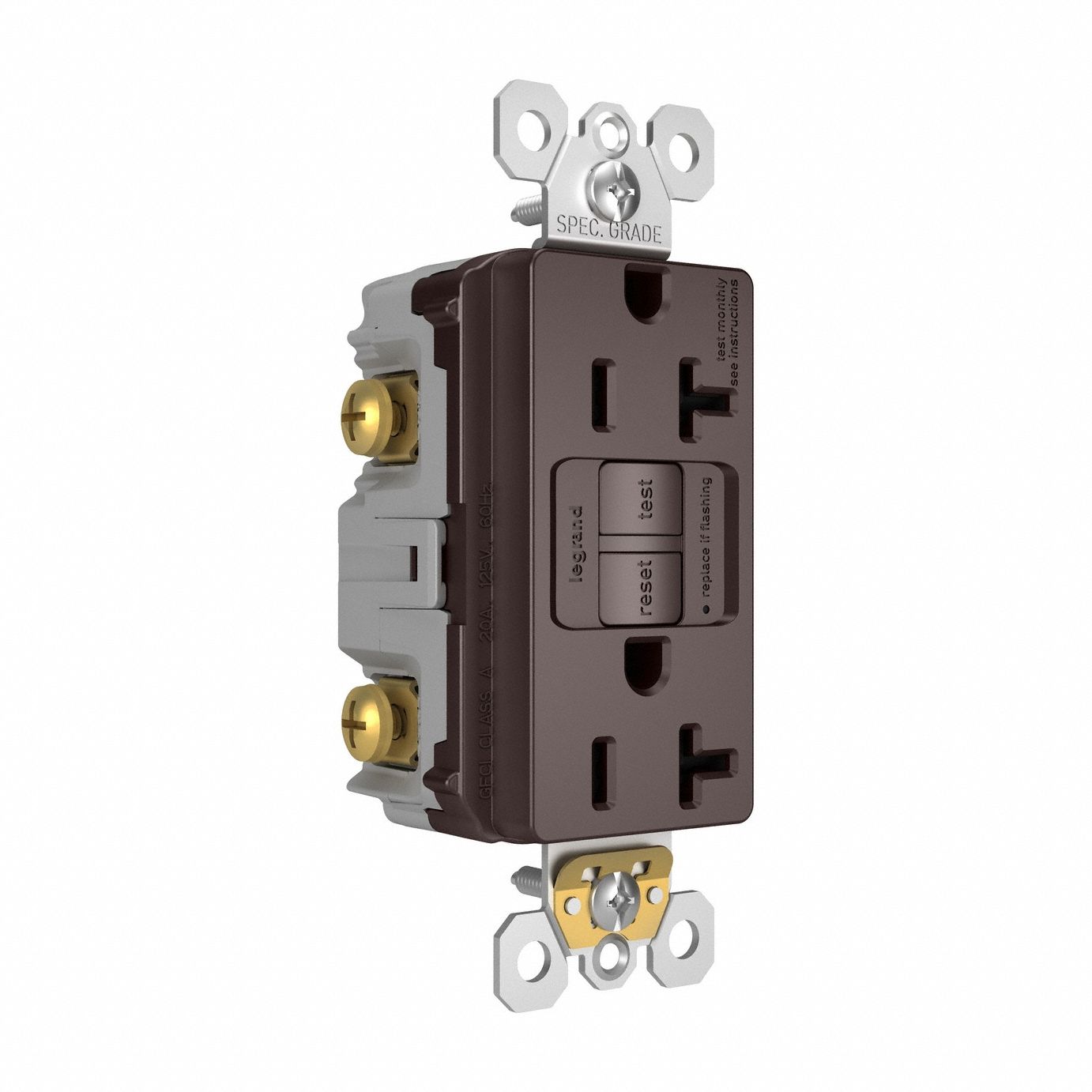 PowerInlet 20A 125VAC DarkBronze Plastic
