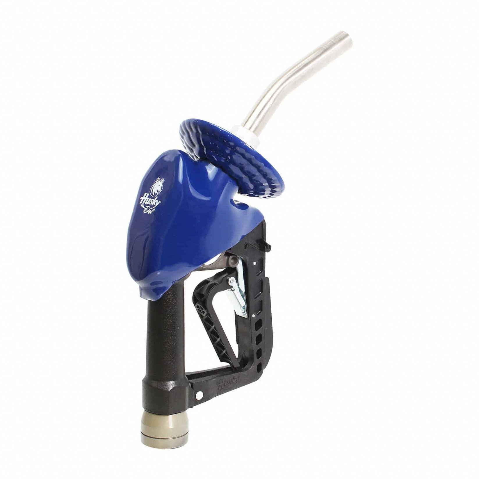 FuelNozzle Blue 7inStainlessSteelSpout