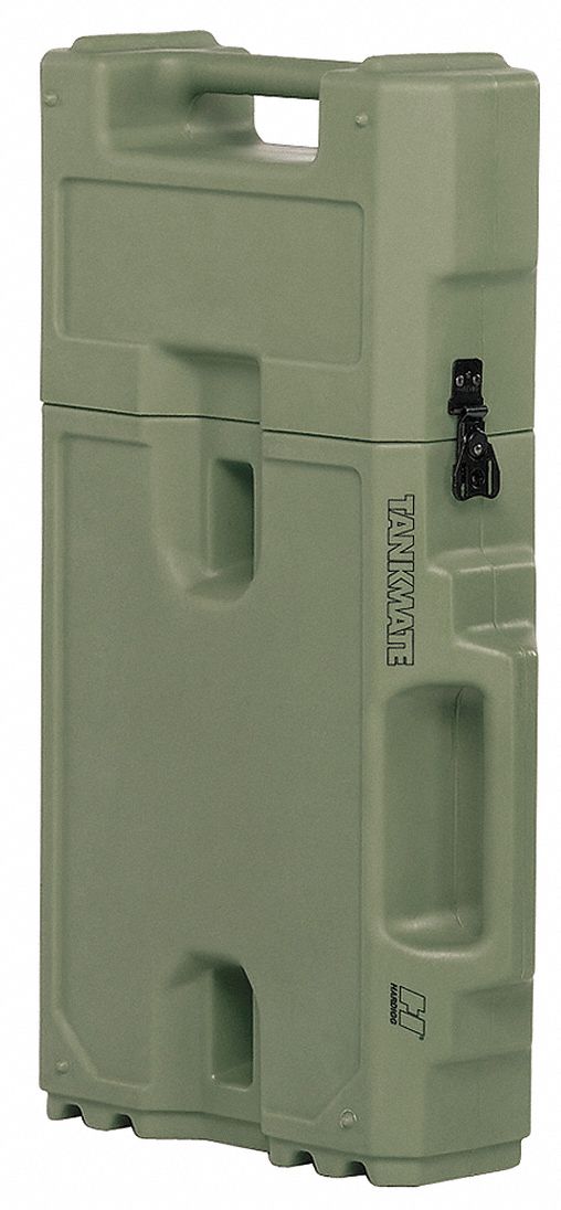 PELICAN Oxygen Tank Case, 15 in Length, 5 1/2 in Width, 26 in Height