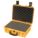 PROTECTIVE CASE, 10½ IN X 15 IN X 6 IN INSIDE, FLAT/PICK AND PLUCK/SOLID, YELLOW, 6 LB W