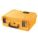 PROTECTIVE CASE, 13 IN X 18 IN X 6¾ IN INSIDE, YELLOW, STATIONARY, NO FOAM INCLUDED