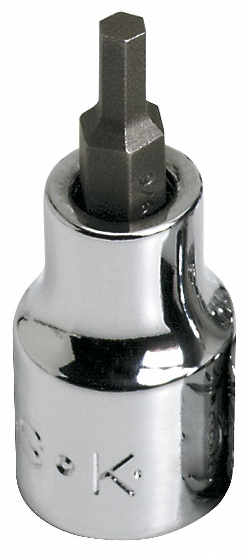 SOCKET,3/8 IN. DR,3/16 IN. HEX