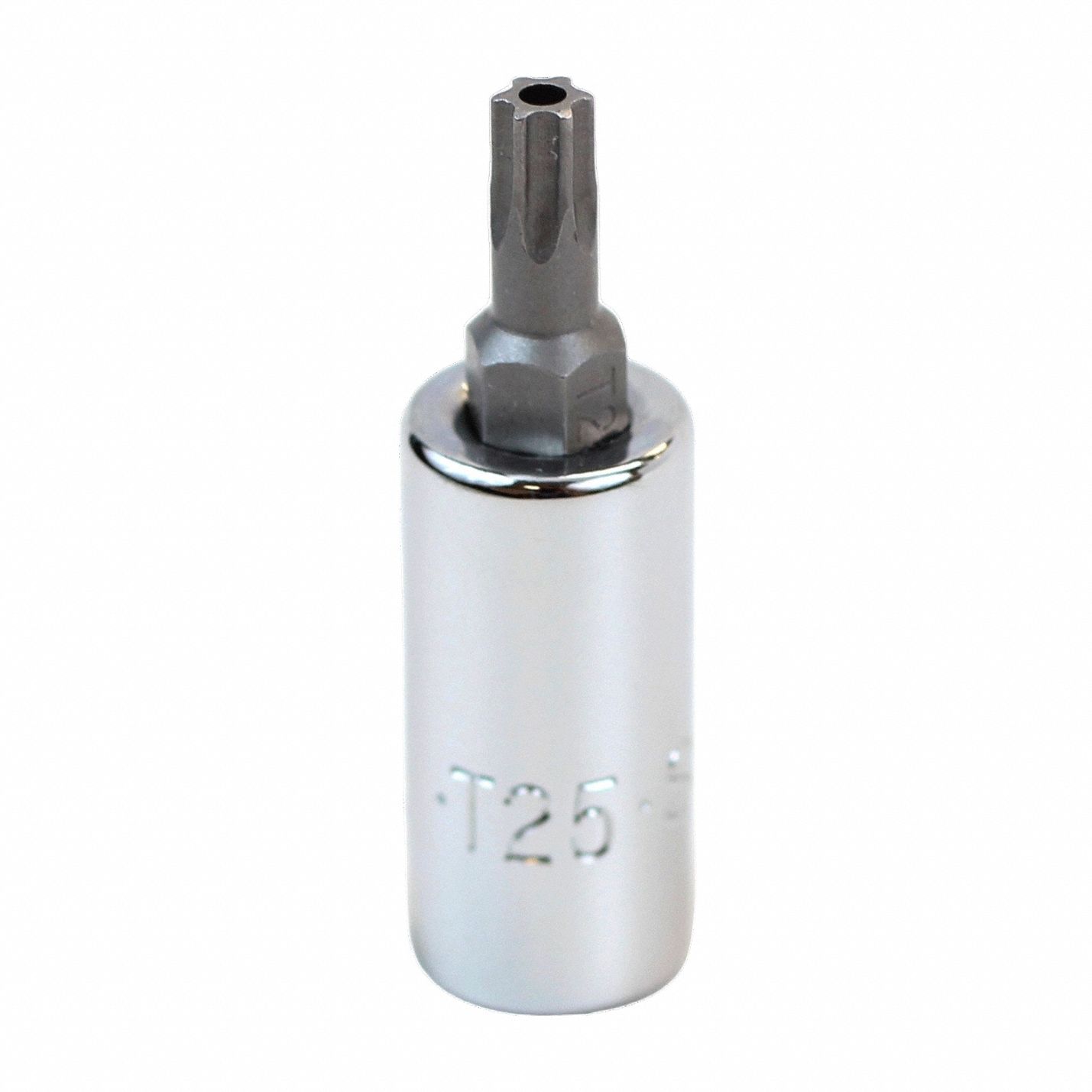 Socket Bit: 1/4 in Drive Size, Security Torx Tip, T25 Tip Size, Torx