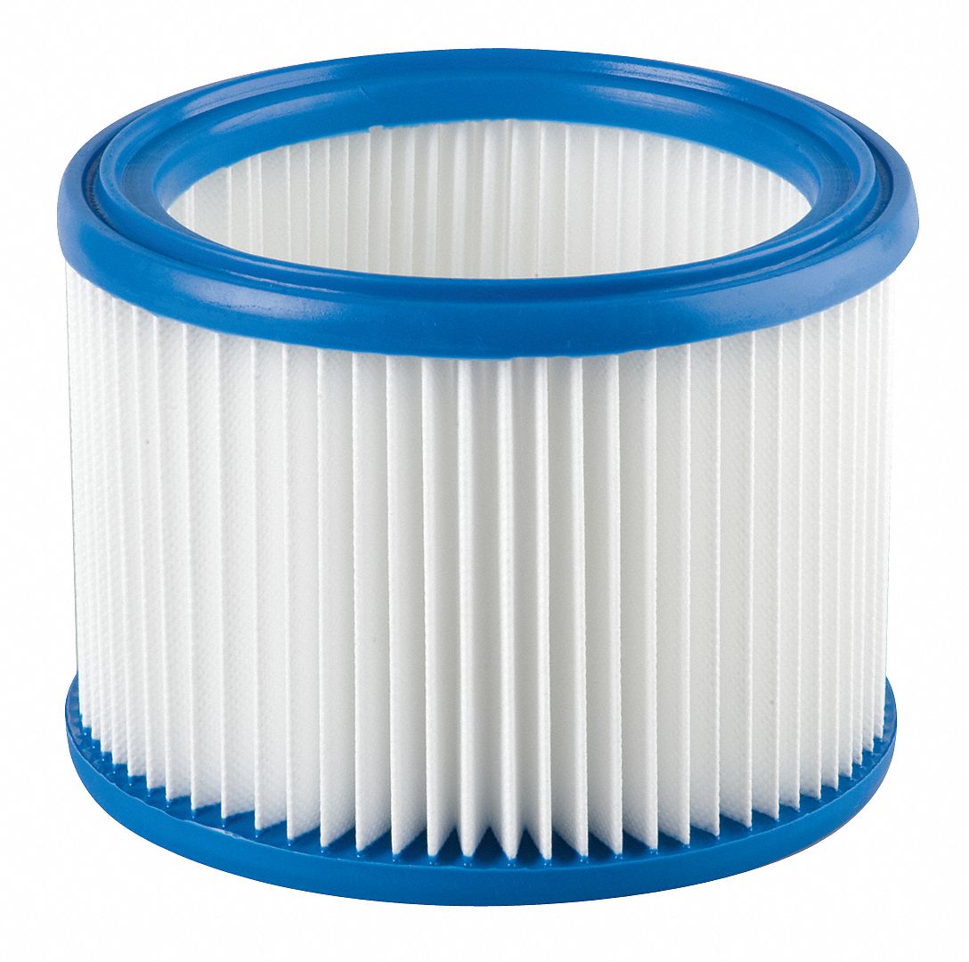 Cartridge Filter: Nilfisk, Std, Wet/Dry, Paper