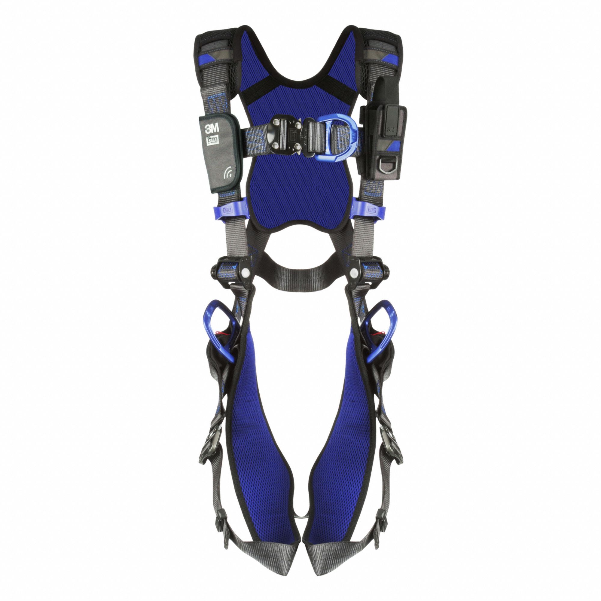 Fall Protection Harness: Vest, Quick-Connect / Quick-Connect Buckles, 2XL