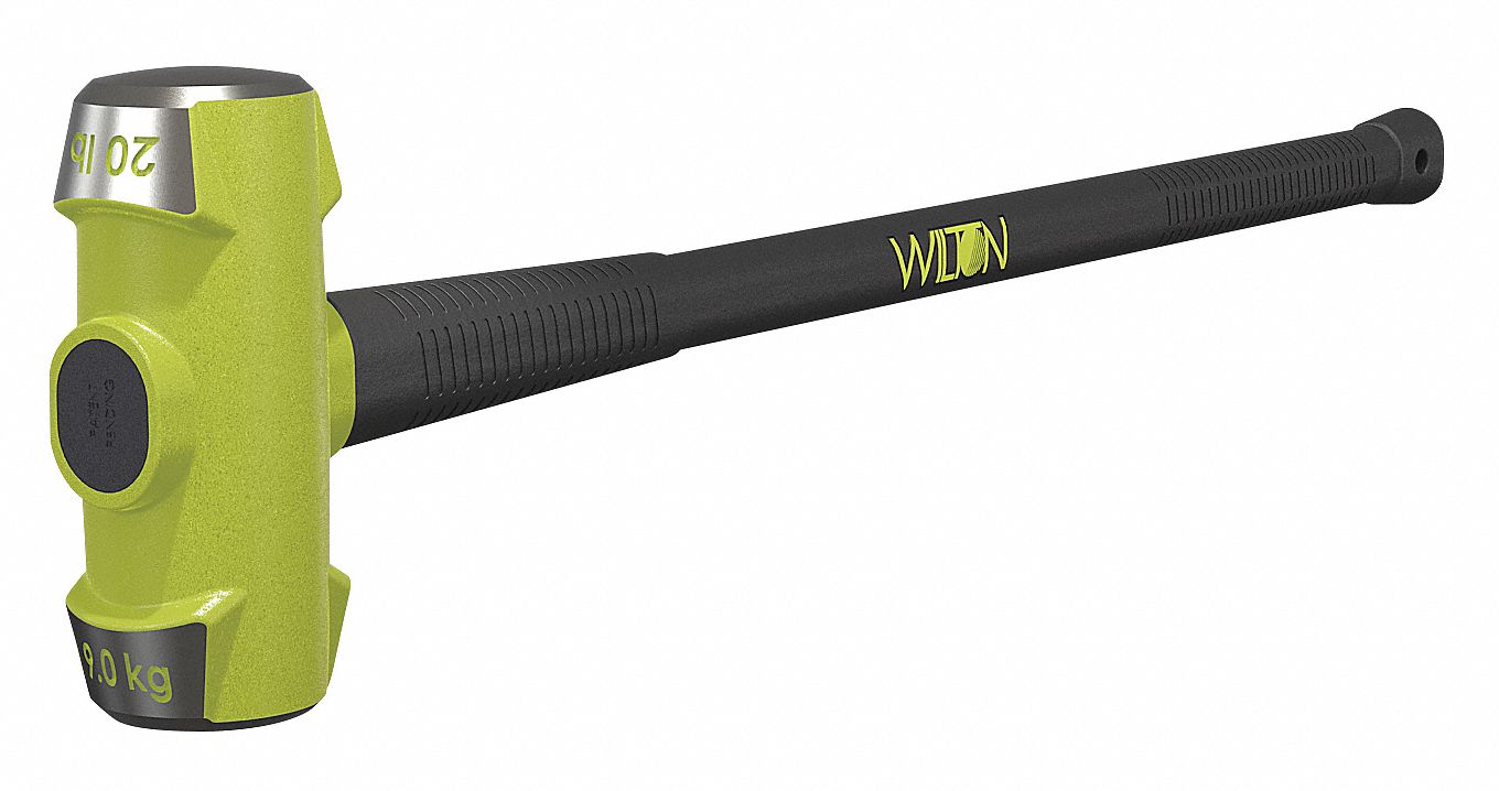 Sledge Hammer 20 lb 36 In Rubber/Steel