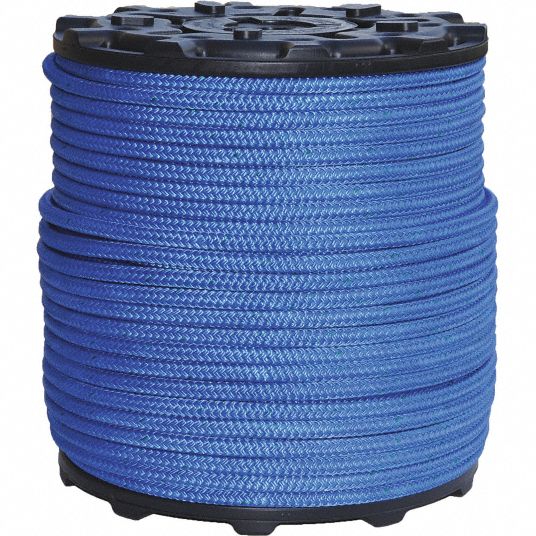 All Gear - AGBR12600 - 1/2 in Dia. Nylon/Polyester Arborist Rigging Rope, Blue, 600 ft