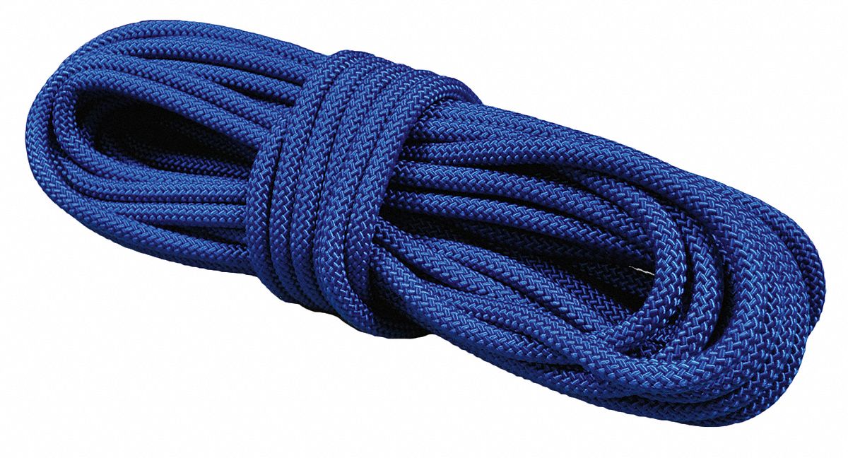 APPROVED VENDOR General Purpose Utility Rope: Braid, 1/4 in Dia, 20 lb  Working Load Limit, Cotton