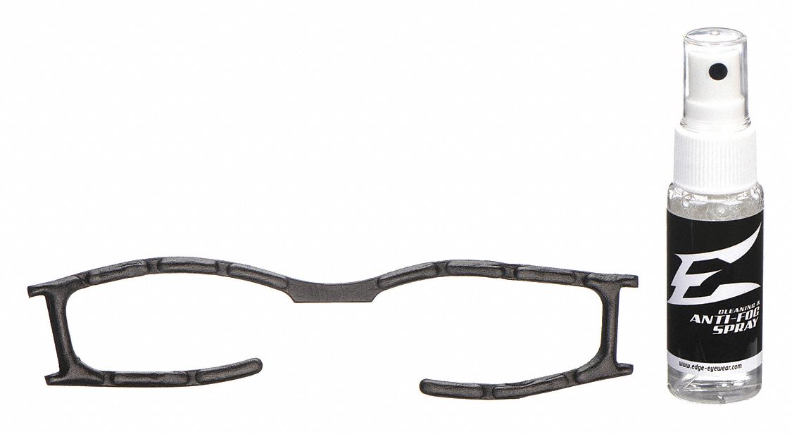 EDGE EYEWEAR, Baretti, Black, Safety Glasses Foam Gasket Kit 12A770