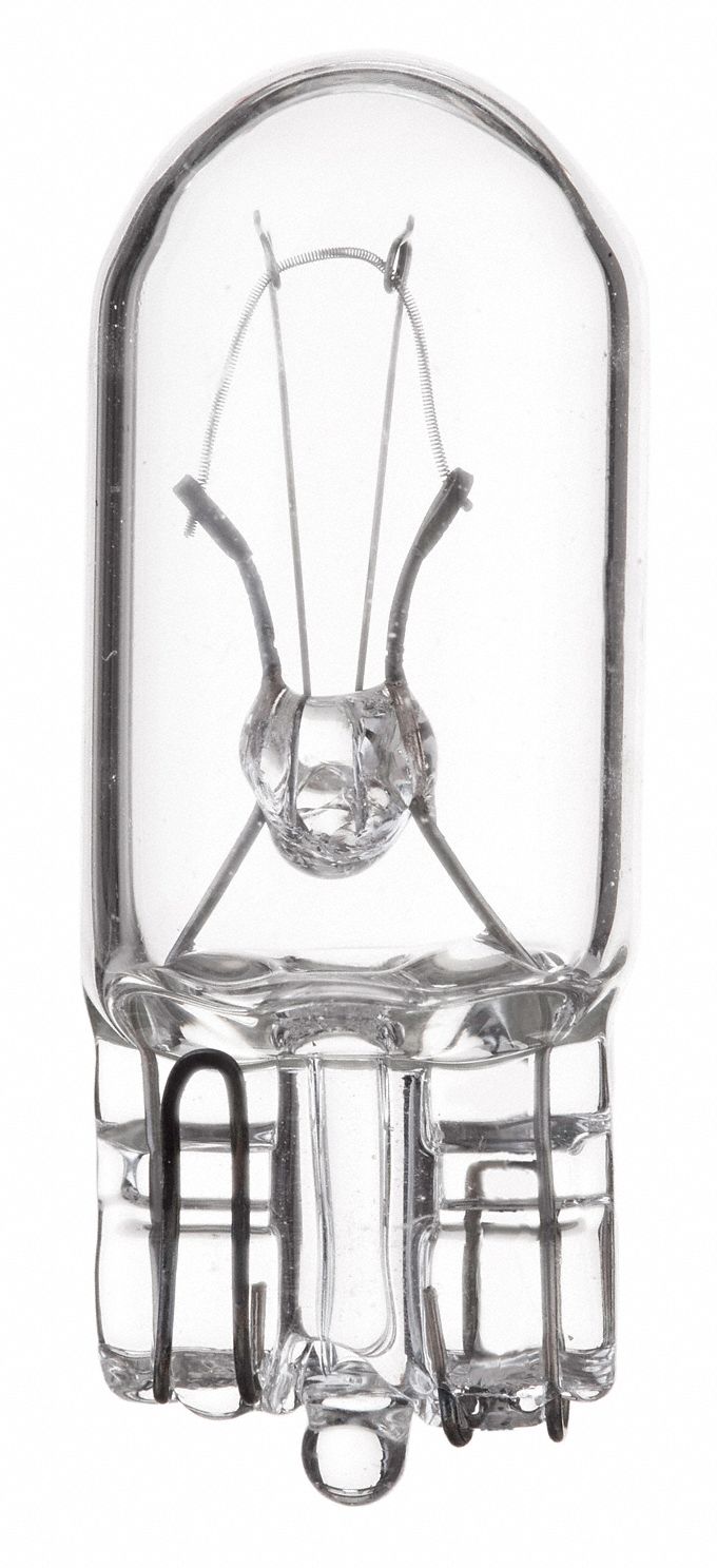 AMPOULE INCANDESCENTE, VERRE BISEAUTÉ (W2.1X9.5D), TUBULAIRE, T3¼, 194LL, 14VCA