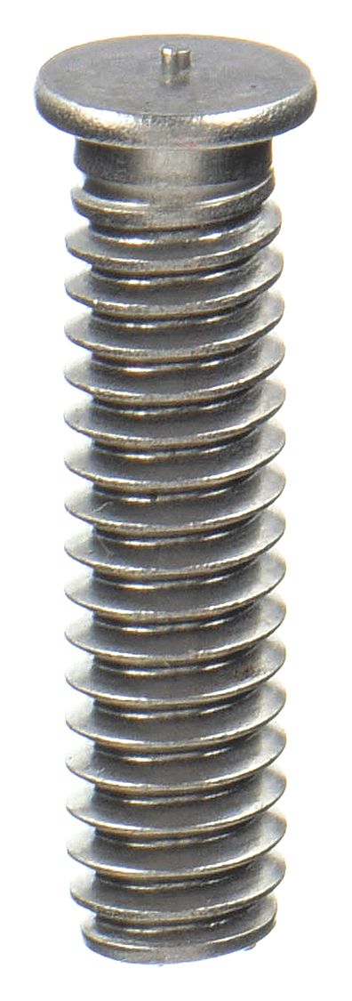 WELDING STUD, TFTS, ¼"-20 X ⅝ IN, 18-8 STAINLESS STEEL, 100 PACK