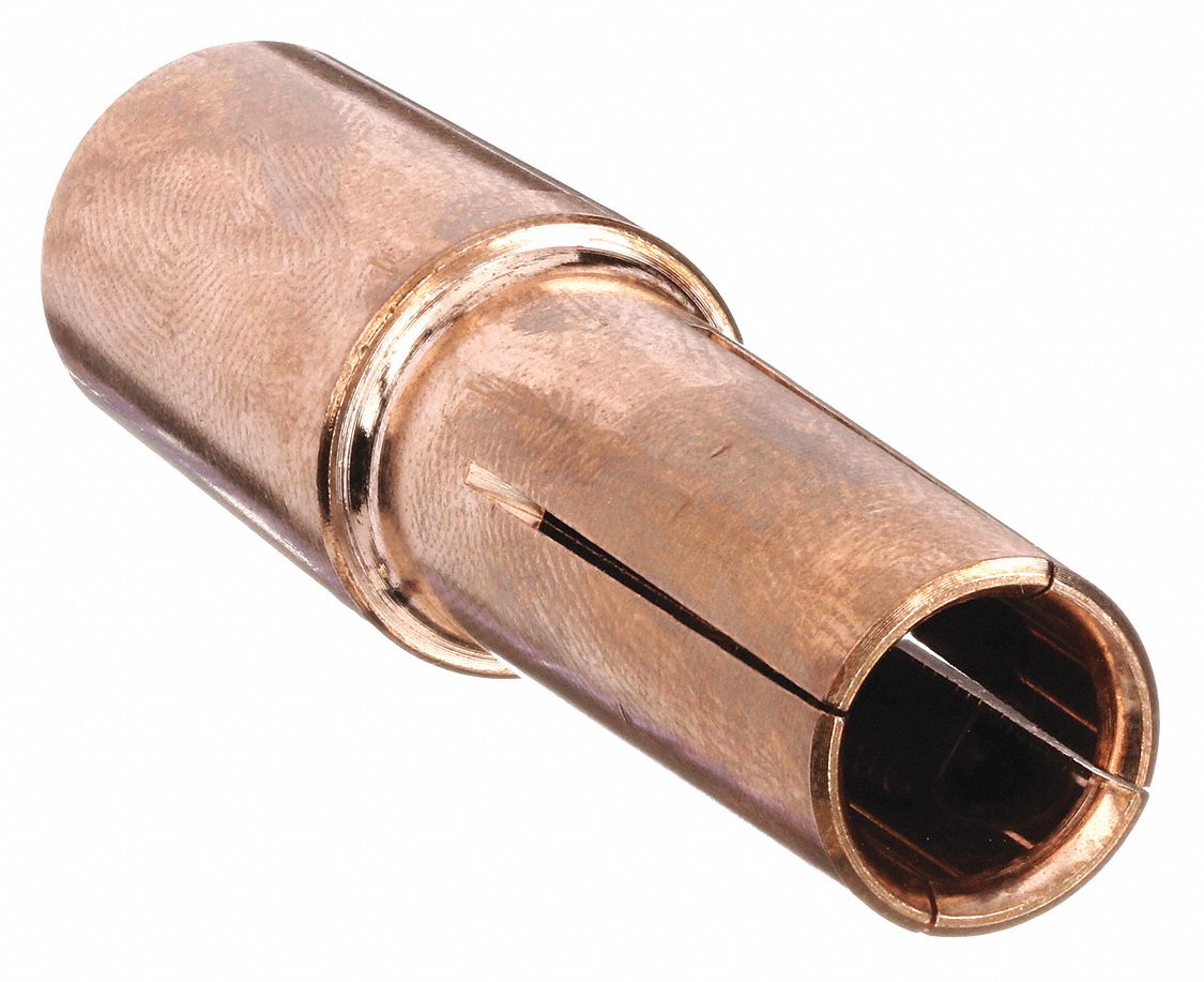 CHUCK, FOR ⅝ IN STUD DIAMETER, FOR ⅝ IN TO 4 IN STUD LENGTH, COPPER ALLOY