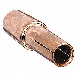 CHUCK, FOR½ IN STUD DIAMETER, FOR ⅝ IN TO 4 IN STUD LENGTH, COPPER ALLOY