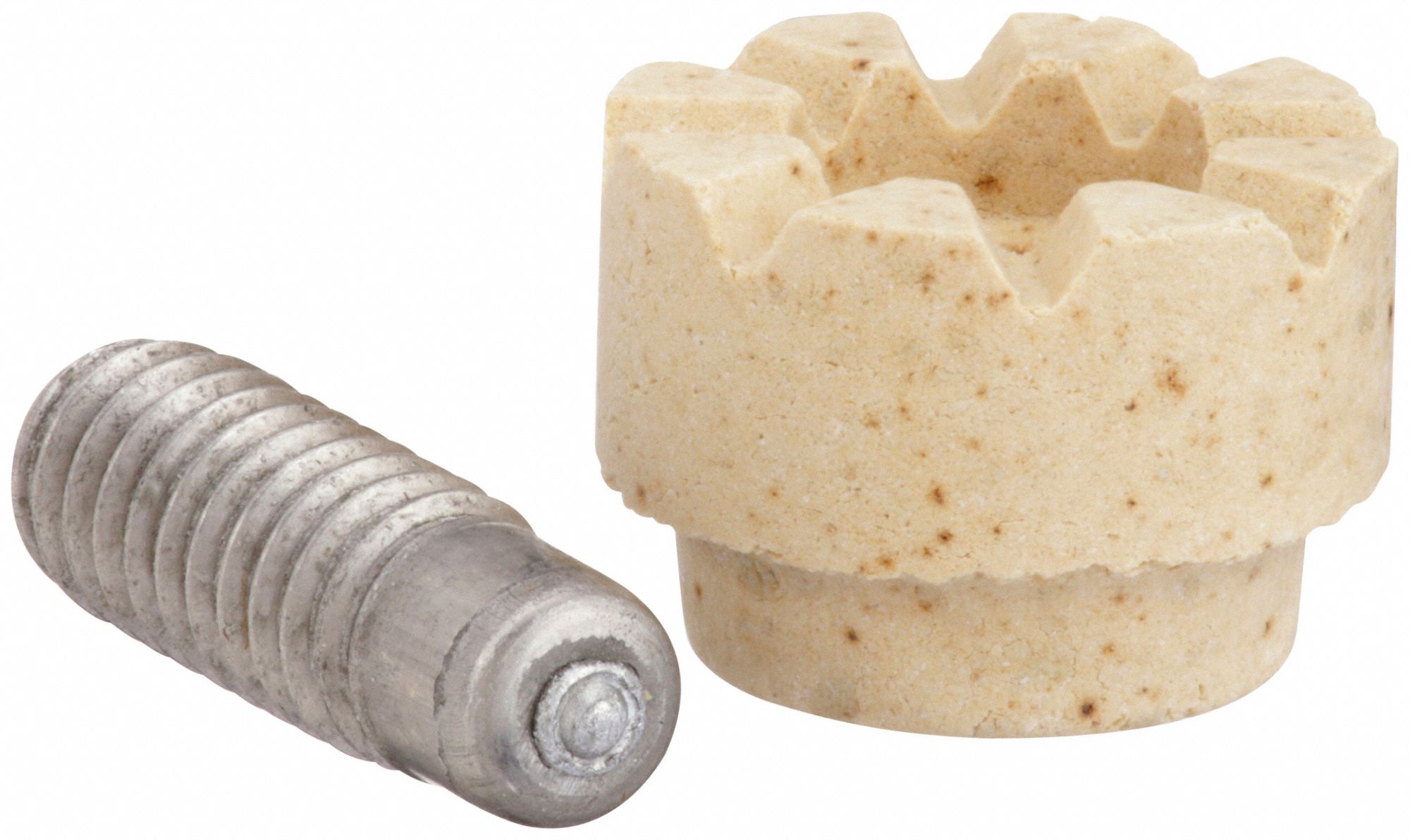 Weld Stud: CFL, 1/4"-20 x 3/4", 18-8 Stainless Steel, 1, 000 PK